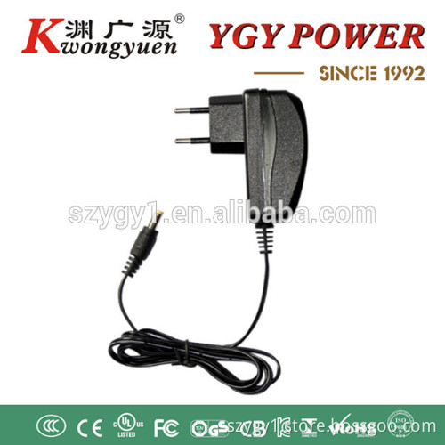 YK09 AC DC 12V1A Power adaptor with Europe plug